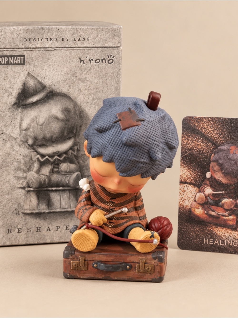 POP MART HIRONO Reshape Series Healing Figure